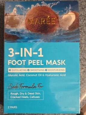 3-IN-1 Foot Peel Mask – Blue
